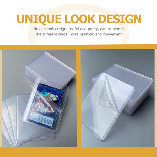 50Pcs Playing Card Sleeves And Game Card Covers Container 2
