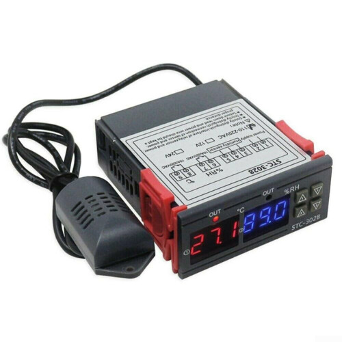 Digital Temperature Controller 12V for Precise Heating Cooling Control in Aquariums Incubators