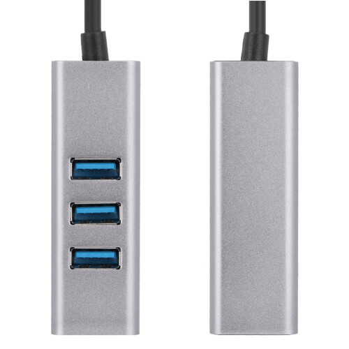 Διανομέας USB από κράμα αλουμινίου, θύρα Gigabit για αδιάλειπτη μεταφορά δεδομένων 2