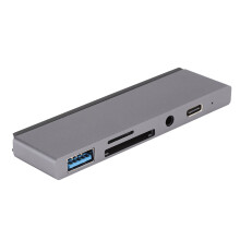 Konnektivität neu definiert – 6-in-1-USB-C-Hub mit Unterstützung für Laden und Datenübertragung