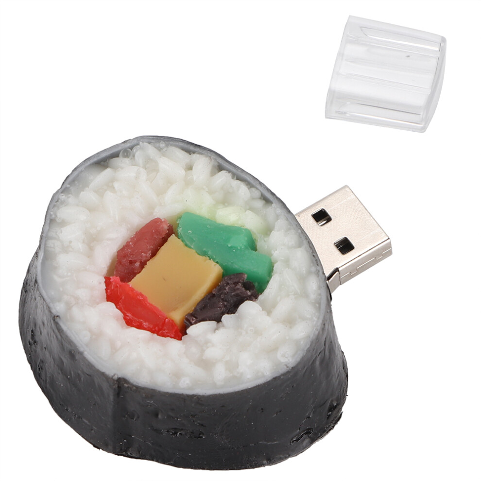 Artisan Crafted Artificial Sushi Models, Retro Style Miniature Fake Sushi, Painted Wood Lifelike Food Model For Decorative Displays 9423501493606