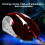 High-tech Gaming Mouse, Programmable Buttons For Customized Gaming Experience, Vivid Illumination Creates Engaging Atmosphere, Four DPI Adjustment Lev 7