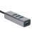 Διανομέας USB από κράμα αλουμινίου, θύρα Gigabit για αδιάλειπτη μεταφορά δεδομένων 5