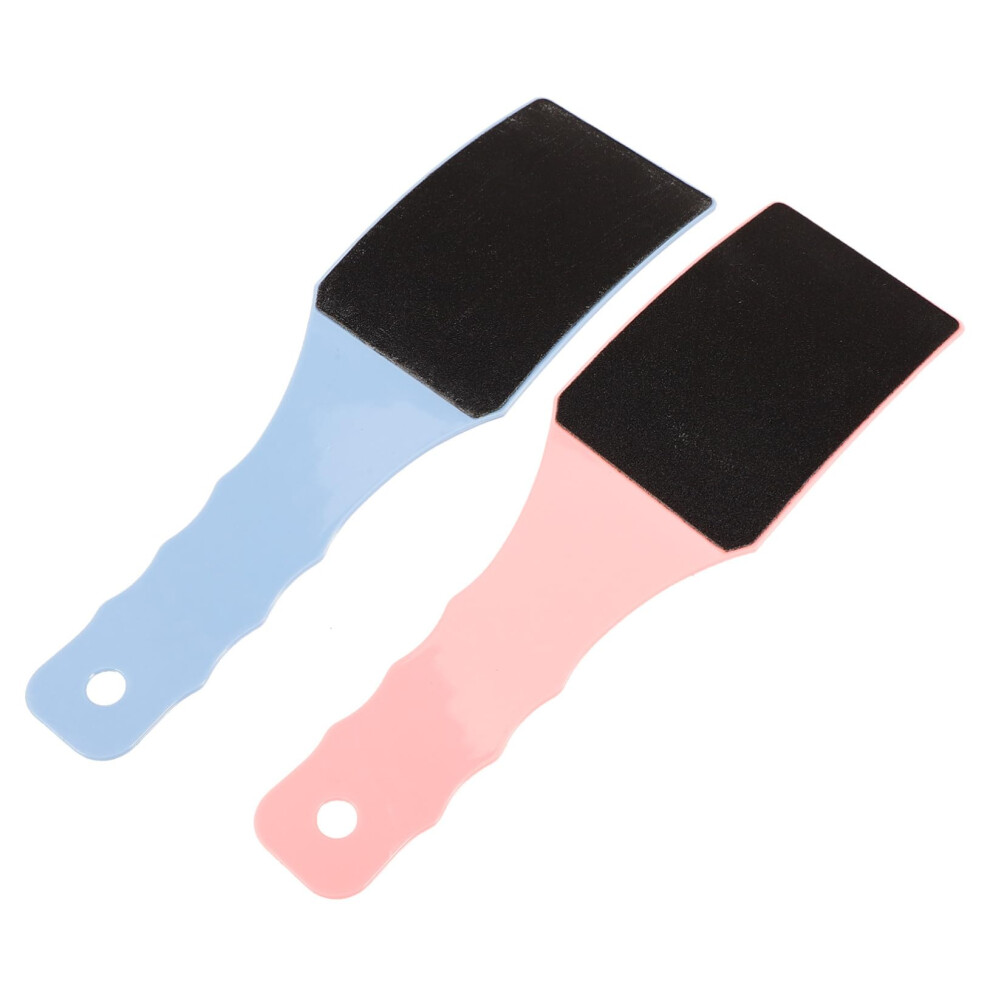 2pcs Double Sided Foot File Pedicure Tool with CoarsetoFine Exfoliation for Smooth Heels