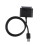 Cabo SATA para USB, adaptador externo para disco rígido com alta velocidade de transferência para SSD e HDD, compatível com protocolo UASP e com 1
