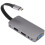 Multiport Adapter for Laptop Universal Plug And Play High Speed Data Transfer Slim Portable Design Multi Function Usb C Docking Station with Hdmi Sd C 3