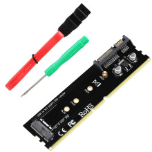 SSD Upgrade Adapter With PCIe SSD Expansion Card NVME M.2 Converter Internal Installation Tool DDR Interface Secure Connectors Transmission Rate Up To