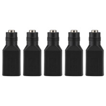 Solution d'alimentation adaptable, adaptateur femelle DC 5,5 x 2,1 mm vers USB 2.0 A femelle, large gamme d'applications, connexion d'alimentation de
