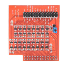 Módulo de interface I2C compatível com Arduino, pronto para conversão A/D, shield para sensores para projetos eletrônicos avançados, abrace a