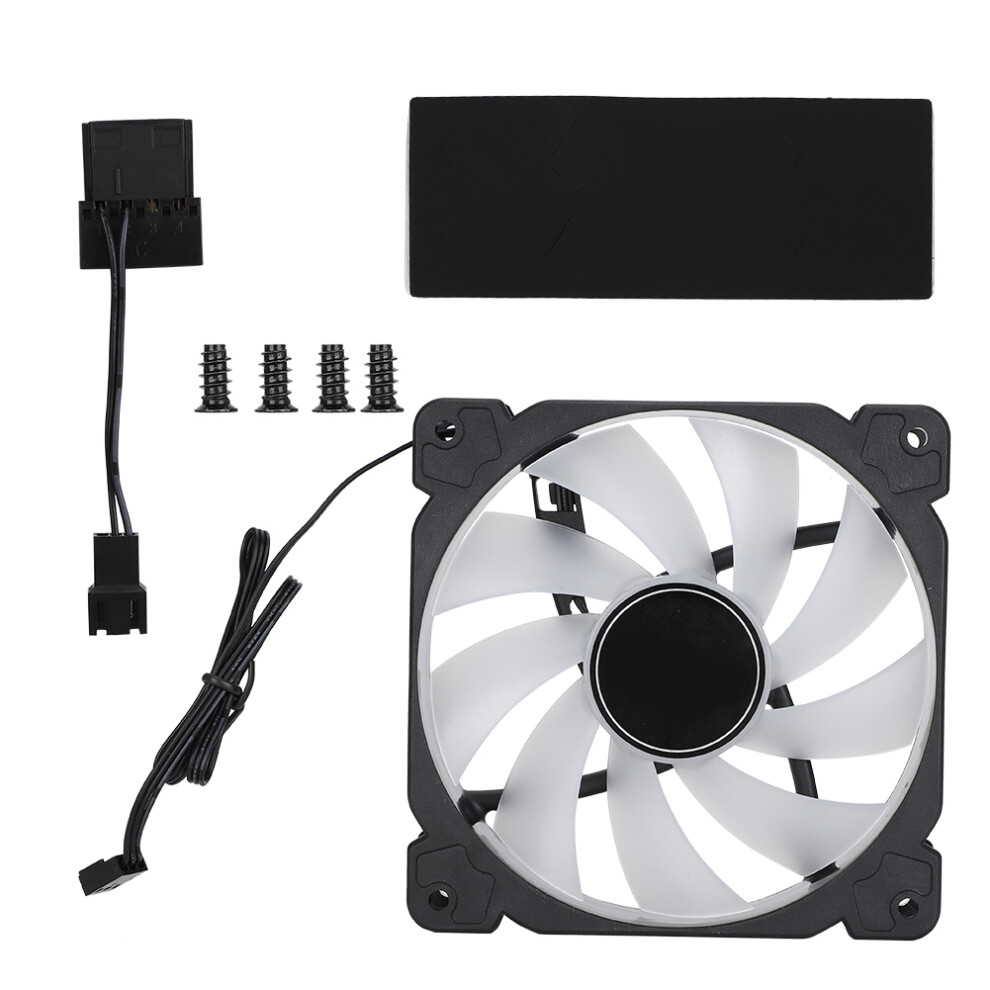 Infinity Mirror Argb Fan, 12Cm Size, Airguide Technology For Concentrated Cooling, Hydraulic Bearing Ensures Longevity, Rgb Color 9147006035238