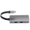 Multiport Adapter for Laptop Universal Plug And Play High Speed Data Transfer Slim Portable Design Multi Function Usb C Docking Station with Hdmi Sd C 4