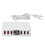 Σταθμός φόρτισης USB με οθόνη LCD, τεχνολογία αυτόματης ανίχνευσης πολλαπλών θυρών 1