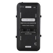 Hardware Effect Based Scanline Generator, CRT Emulation Device For Retro Games With VGA Connection, Enhancing Game Screen Through Video Effect