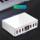 Σταθμός φόρτισης USB με οθόνη LCD, τεχνολογία αυτόματης ανίχνευσης πολλαπλών θυρών 5
