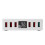 Σταθμός φόρτισης USB με οθόνη LCD, τεχνολογία αυτόματης ανίχνευσης πολλαπλών θυρών 3