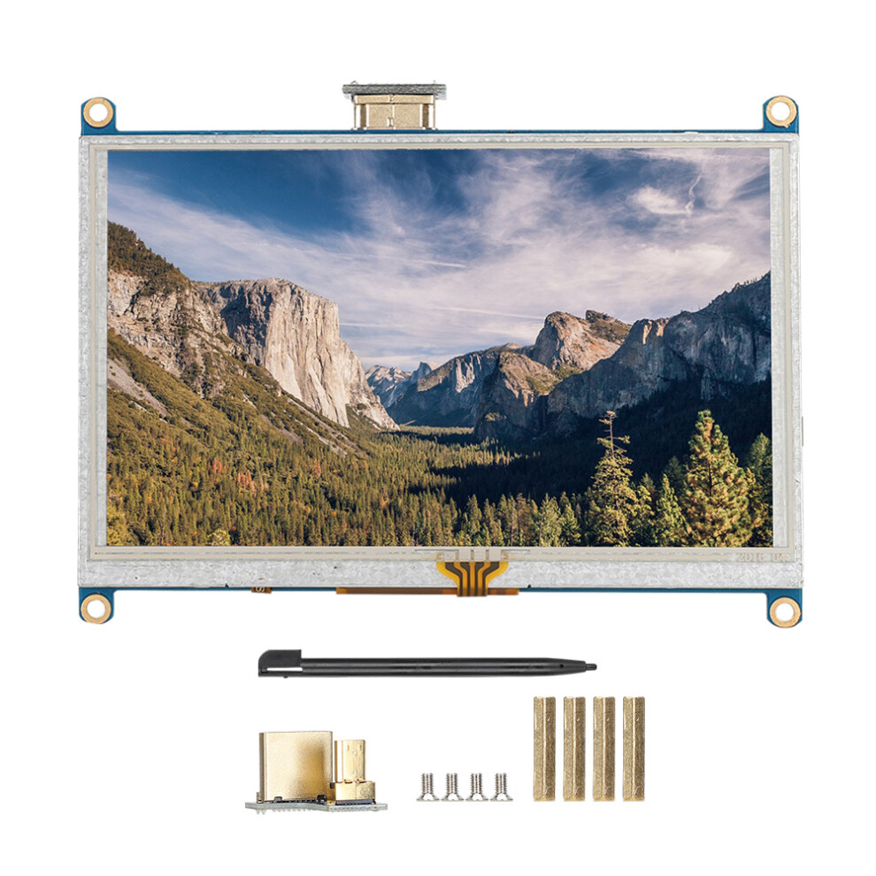 Touchscreen For Lcd Display, Hdmi Monitor Capacitive Touch Control 5 Inch 800X480 Resolution Backlight Separate Control Universal Display Plug And Pla 9176269525248