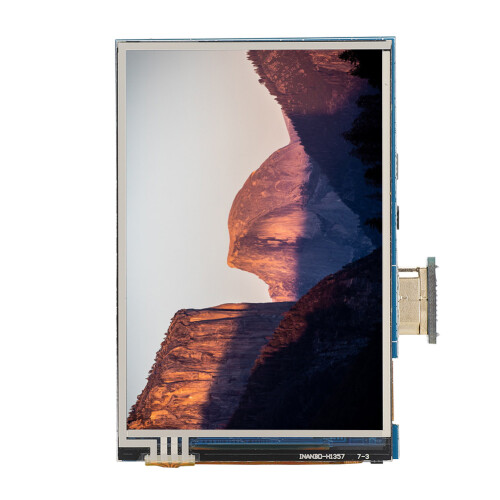Οθόνη αφής LCD 3,5 ιντσών από ακρυλικό 1080P για Raspberry Pi, Καθαρό εφέ οθόνης, Οθόνη αφής 1