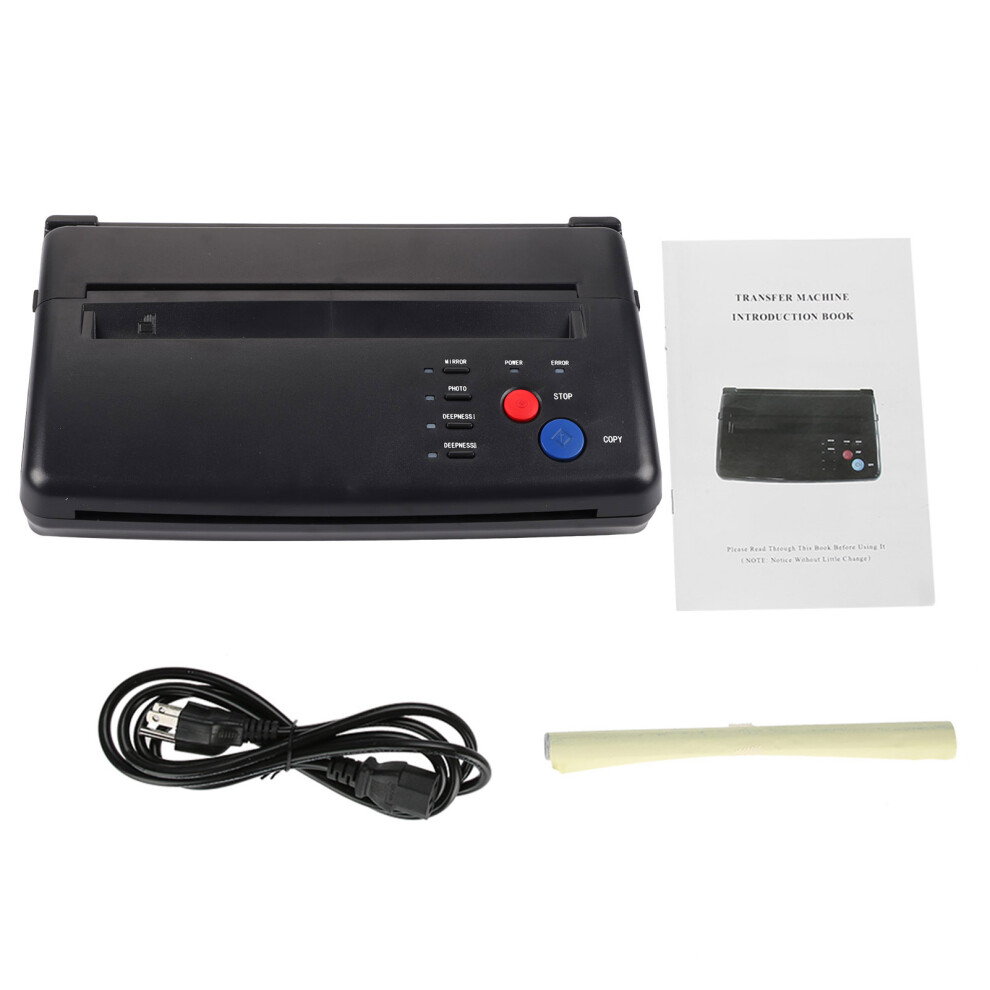 Tattoo Transfer Stencil Printer Thermal Copier Fast Transfer Printing Inkless Printing With Mirror Copy Function For Tattoo Artists And Beginners 9423501495969