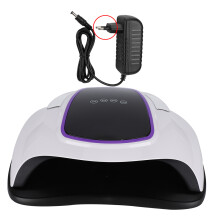 Lampe UV LED pour ongles en gel, séchage rapide, lumière professionnelle avec 57 LED, écran tactile LCD, capteur automatique et protection contre