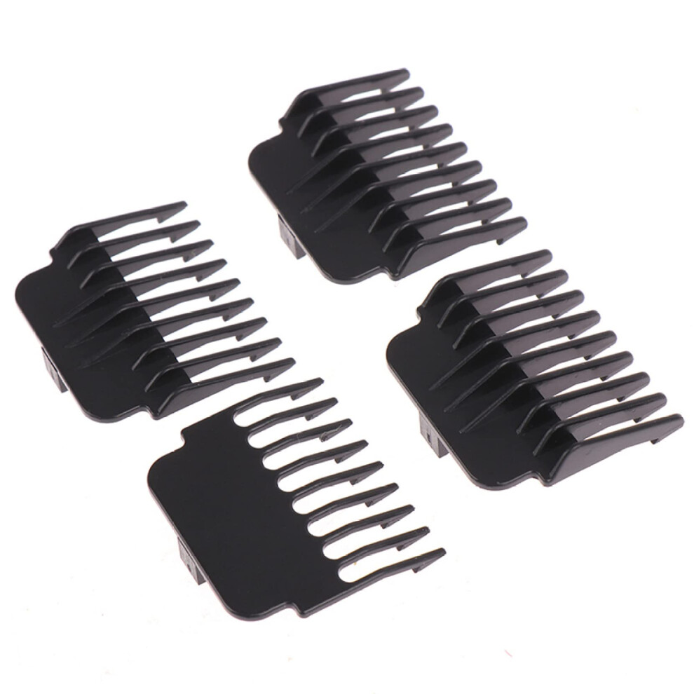 Clipper Guide Combs 4 Pack Universal Hair Clipper Guards Set for Consistent Cutting Length