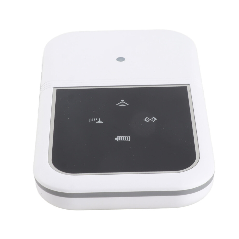 M80 Portable 4G Wifi Router With 2400Mah Battery, 10 Users, White 7631381377806