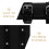 2Pièces Ceinture -Épée En Cuir PU Noir Et Stylée 10