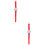 2Pièces Quartz Motif Fleuri Résistante 8