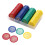 160 Pièces Jetons En Plastique Numéros Pour Couleurs 1