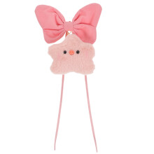 2Pièces Décoration Pendante Rose En Peluche Étoile Pour Miroir Rétro