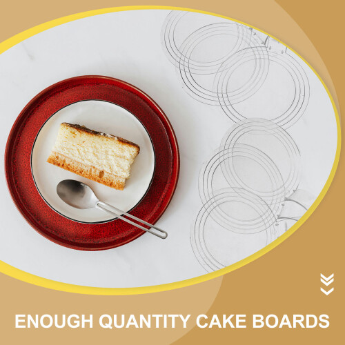 100 Pièces Plateaux Pour Gâteaux En Épais 2