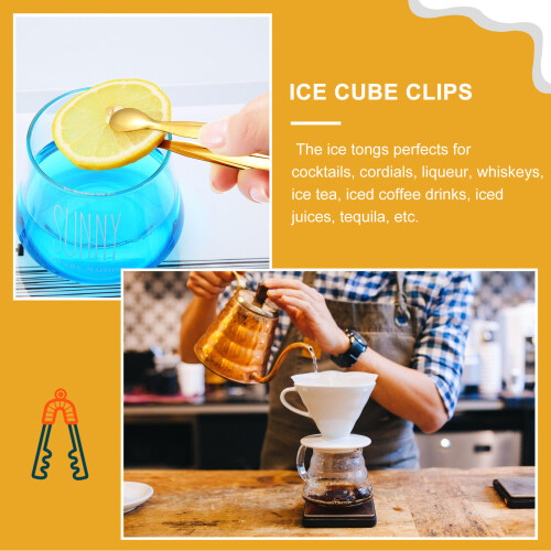 8Pièces Pinces À Sucre Acier Inoxydable Cuisine 2