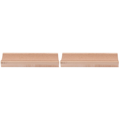 2Pièces Accessoire Guitare Support Manche Bois Khaki Conception U 2