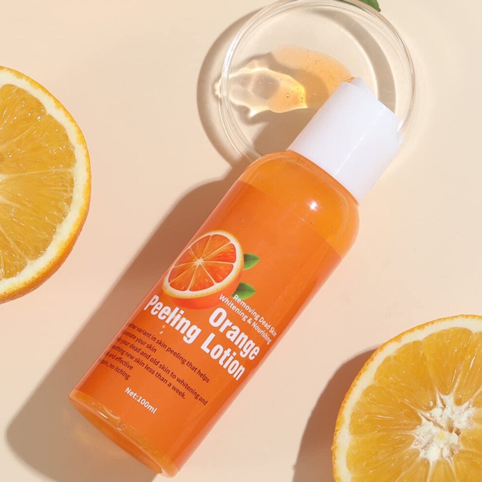 Body Exfoliating Lotion 100ml with Instant Dead Skin Removal and Hydrating Brightening Effect