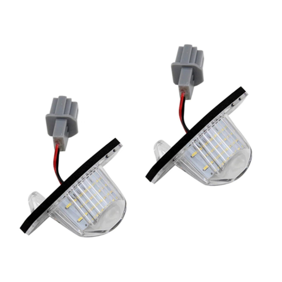 Led License Plate S 2 Pack 12V Smd 18 Lamp For Crv Odyssey Jazz Hrv Frv Stream Light 9044945864779
