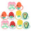 10Pièces Pour Queue De ABS Colorés Accessoires 8