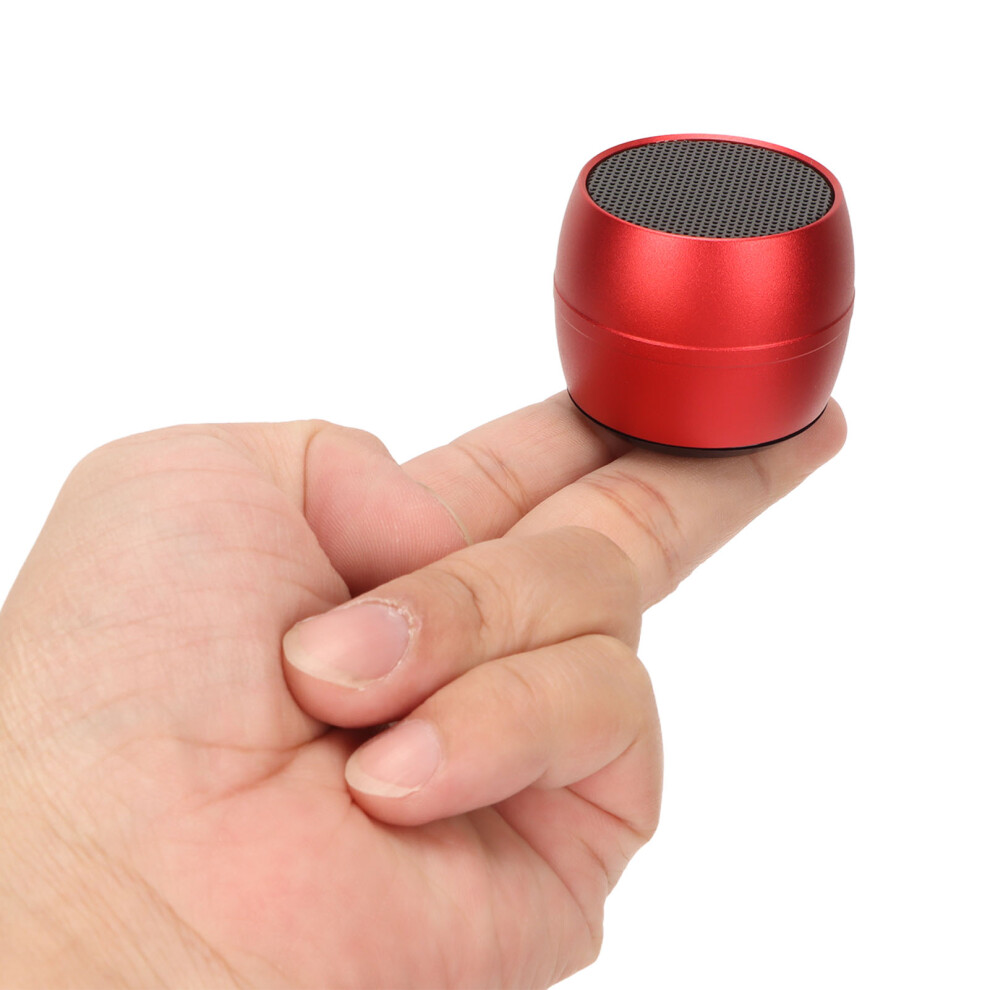 Mini Bluetooth Speaker Ip67 Waterproof, 450Mah, V5.0 Red 9311381378093