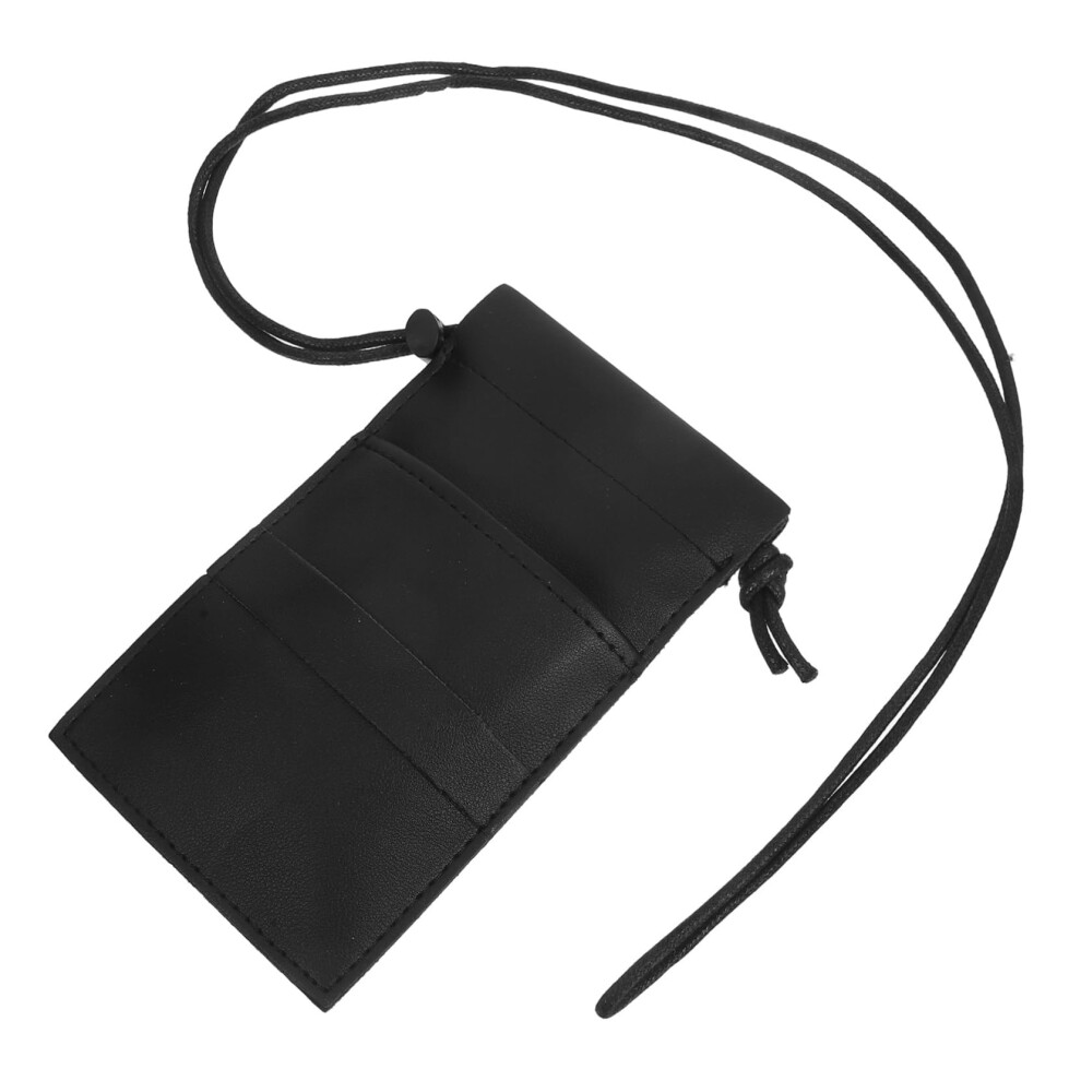 Leather Hairdressing Tool Bag With Compact Waist Design And Black Barber Scissor Pouch 9365369857711