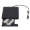 External Cd Dvd Drive For Laptop, Portable Burner With Usb 3.0 Interface High Speed Data Transmission, Wide Compatibility Eject Button Design Trendy D 4