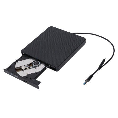 Μεταφορά δεδομένων υψηλής ταχύτητας Plug and Play, εξωτερική μονάδα CD/DVD για φορητό 2