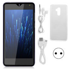 Smartphone Android με οθόνη HD, διπλή κάρτα SIM, διπλές κάμερες, ξεκλείδωμα με το πρόσωπο, WiFi,