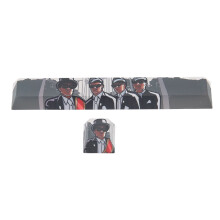 Eochracha PBT Athsholáthar Meicniúla Préimhe Cearrbhachais - Dearadh Saincheaptha Taobh Dorcha Star Wars, Eochracha Sublimation Ruaime le Saothar