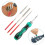String Organizer Fingerboard Protector Guitar Repairing Tool Kit Multi-Purpose Tool Kit Hex Wrenches Files String Action Ruler Wide Compatibility 7