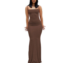Women's Summer Dress Casual Slip Style Bodycon Maxi Dress With Flattering Fit, Lightweight Breathable Fabric And Stretchy Skin Friendly Material
