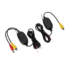2.4G Wireless Color Video Transmitter Receiver Kit For Vehicle Backup System High Sensitivity Long Range Connection Easy Plug And Play Installation