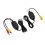 2.4G Wireless Color Video Transmitter Receiver Kit For Vehicle Backup System High Sensitivity Long Range Connection Easy Plug And Play Installation 1