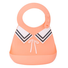 Soft Silicone Baby Bibs for Boys and Girls Durable Spill Pocket Design, Waterproof BPA Free Food Grade Material Adjustable Fit Easy to Clean