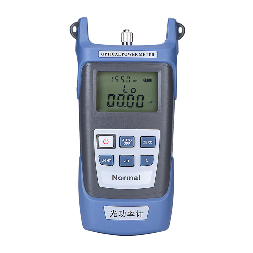 High Precision Fiber Optical Power Meter Optic Test Equipment Wide Wavelength Range 850Nm To 1625Nm Supports Sc Fc Connector Precise Test Accuracy Sen 9147006908761