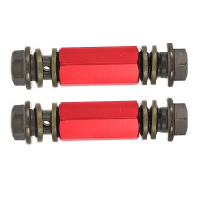 2Pièces Kit Rallonge Durite De Métal Multi-Couleur Pour