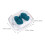 16Ensembles Boîtes À Lentilles Colorées Petit Étui Portable 11