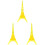3 Ensembles De Puzzle Transparent En Tour Eiffel 3D 3